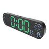 Digital Wall Clock Large Display with Remote Control Auto Brightness