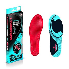 Sorbothane Full Stike Insole, red - Red / Grey , size :41