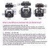 ARTCISE 44mm Low Profile Ball Head All Metal CNC Tripod