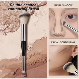 Professional SCULPTING AND BLENDING DUO MAKEUP BRUSH