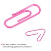 MECCANIXITY Paper Clips Small Size 1.1 Inch Vinyl Coated to