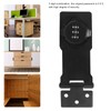 Mechanical Password Lock 3 Digit Combination Anti Theft Hasp Lock
