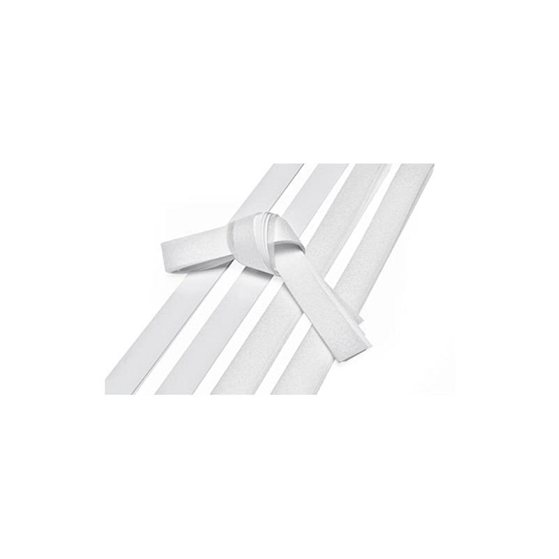 24x Quilling Paper Strips Glitter White Folding Strips Froebel Strips