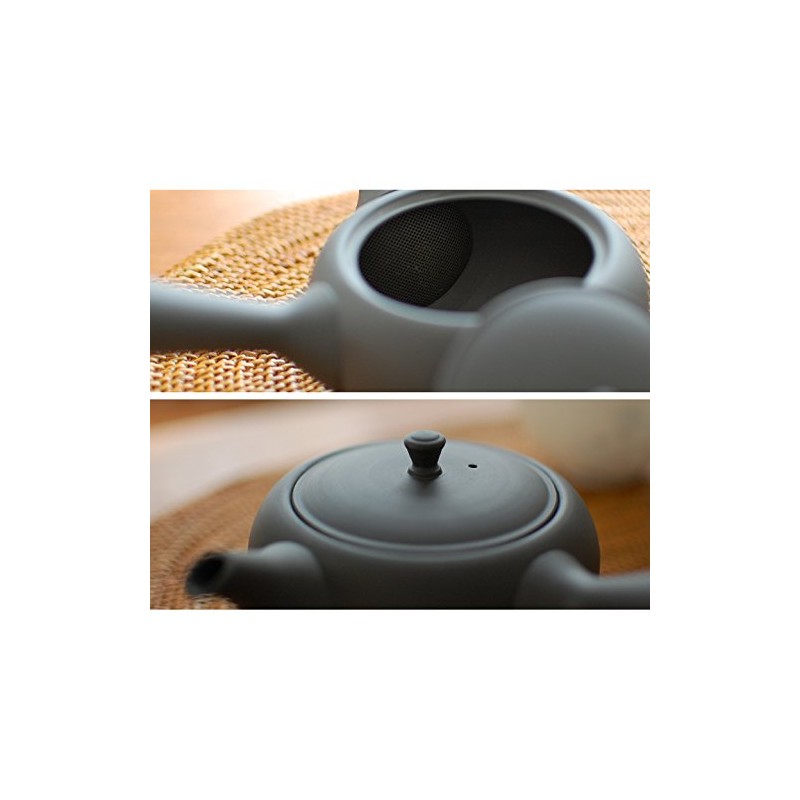 [東屋 For aduma] Flat 急須 Yokote Birds mud