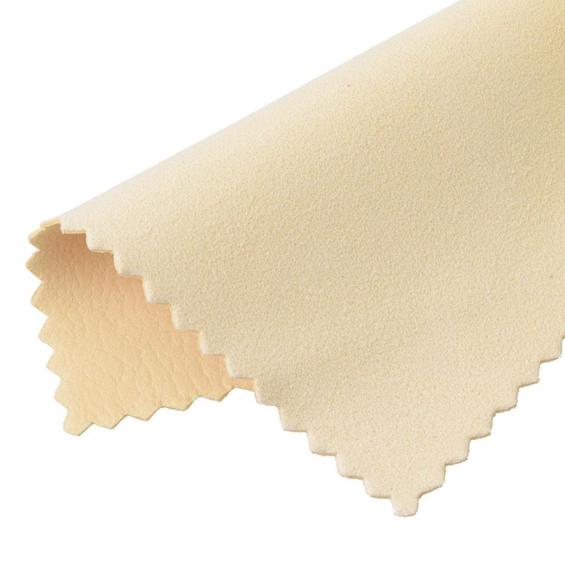 Etsumi VE-5334 Chamois Small, Pure Deer Leather, Natural Cloth, 3.9