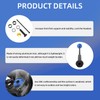 BAOUFF Stem Lock for Ebike,Headset Spacer with Handlebar Stem Top