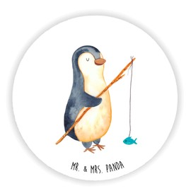 Mr. & Mrs. Panda Round Magnet Penguin Fisherman Gift, Motif Magnets, Holiday, Fridge Magnet, Dreamy, Note Magnet, Angel, Fridge