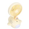 Desktop Cooling Fan with Mist Function USB Rechargeable Fan Portable