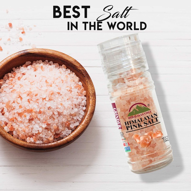 Himalayan Chef Himalayan Salt Grinder-3.5 oz