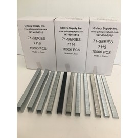 SPOTNAILS 87006B 71 OR C Series Upholstery Staples.Black Coated 3/8" Length. $29 for 2 Boxes.