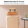 NIIIYTYB 4Pcs Backpack Luggage Strap for Carry On Bag Trolley