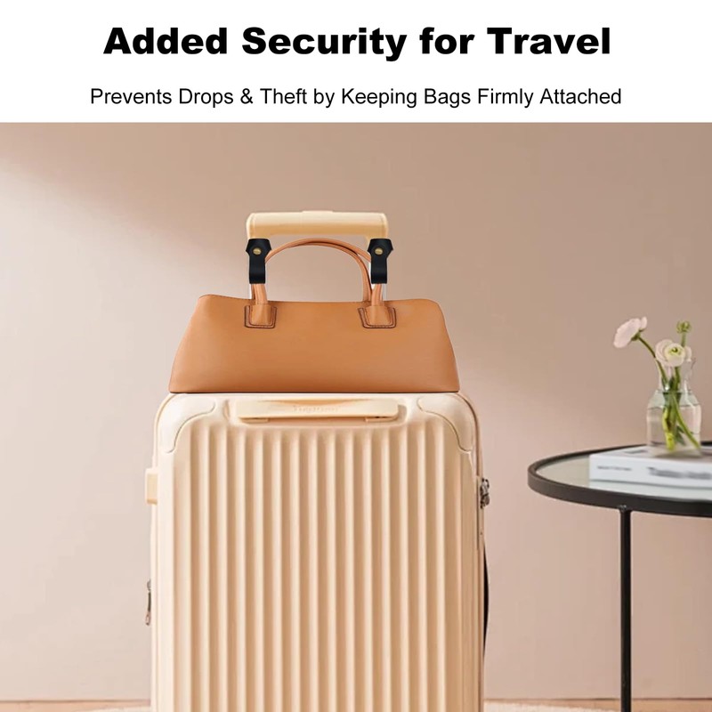 NIIIYTYB 4Pcs Backpack Luggage Strap for Carry On Bag Trolley