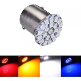 Eurotruck Mexico Par Led Foco Direccional T20 3014 22smd 1156 Ba15s Sin Error