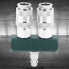 for Compressor Adapter, Air Compressor Connector, 2 Way Air Hose