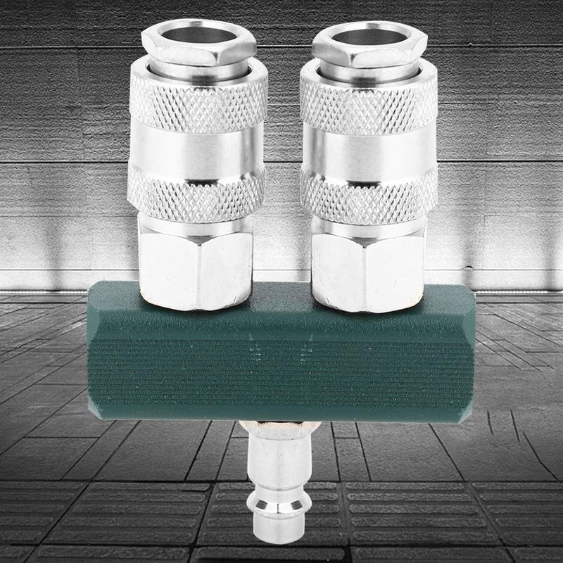 for Compressor Adapter, Air Compressor Connector, 2 Way Air Hose