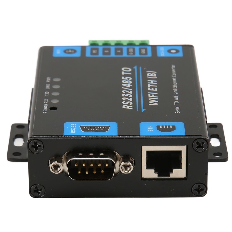 RS232 RS485 Serial to Ethernet Adapter Professional Transparent Transmission Serial