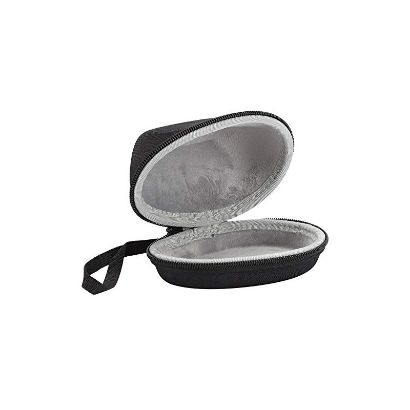 Qiilu Mouse Case Vertical Mouse Travel Case Black Eva Wireless