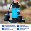 BOMGIE 1/2 HP 2980 GPH Submersible Sump Pump, Clean/Dirty Water