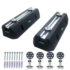 Mini Split Pad for 7000-75000BTU AC Mounting Bracket Base,Heavy-Duty Condenser Pad for Air Conditioners Condensers Heat Pump System Anti-Vibration Isolator Ground Stand Mount Outside (7000-36000BTU)