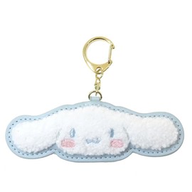 Marimo Craft SRTZ-146 Sanrio Characters Fluffy Patch Sagara Key Chain Cinnamoroll W 4.7 x H 1.6 x 0.4 inches (12 x 4 x 1 cm)