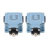 2PCS Momentary Limit Switch Self Reset Plunger Electrical Travel Switch