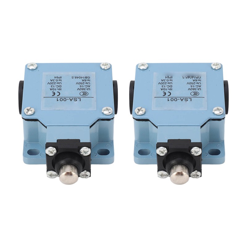 2PCS Momentary Limit Switch Self Reset Plunger Electrical Travel Switch