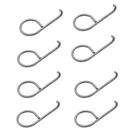 SHLPDFM 6X0012243 Wheel Nut Caps Puller, Wheel Centre Nut Cover, Screw Cap, Removal Hook, Removal Tool, Pack of 8