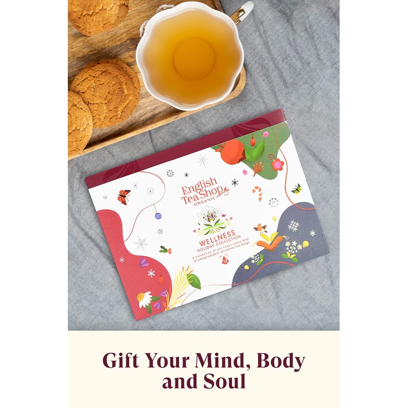 English Tea Shop Organic Holiday Wellness Collection - 12 Loose