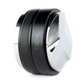 Crema Coffee Products | 51mm Espresso Distributor/Leveler & Hand Tamper | Fits 51mm Delonghi Dedica Portafilter | Double Sided, Adjustable Depth | Beautiful Espresso Hand Tampers