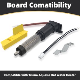 Kartio Electric Antifreeze Kit Compatible with Truma AquaGo, Replacement Electric Antifreeze Kit for Truma AquaGo Water Heater Frost-Free Protection Down to -20°C/-4°F | 12V DC Operation