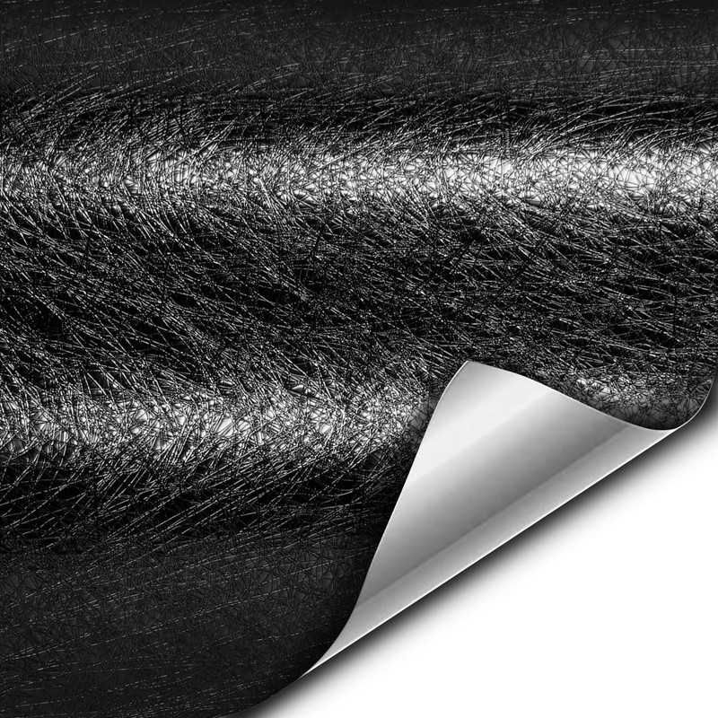 VViViD+ Beast Black Etched Vinyl Car Wrap Roll 1ft x