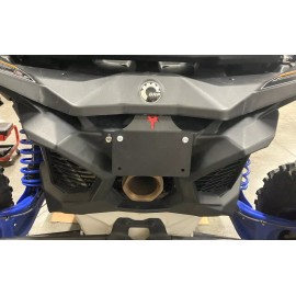 Inner Demon U.S. Made Universal Flat License Plate Bracket W/ Plate Hardware