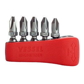 VESSEL EIBMG30PH2K5 Impact Ball PH2 30mm Bit Set (5 Pieces)