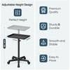 Premium Aluminum Instrument Salon Tray Tattoo Rolling Tray Station