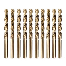 10PCS, 5/16",Cobalt Twist Drill Bits
