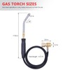 Propane Torch Hand Hose, Mapp Gas Torch,Welding Torch,Hose Length 1.5M/60"Maximum