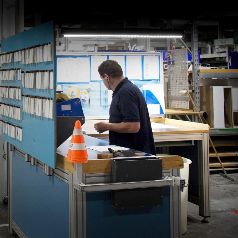 ATCD 80W LED Work Light Bar, Linear Shop Lights, 35°Angle