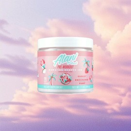 Generic Alani-Nu Pre-Workout Supplement Powder 200mg Caffeine 1.6G Beta-Alanine 6G Citrulline 500mg L-Tyrosine, 20 Servings, Energy Boost, Endurance, Banned Substance Tested (20 Serving, Hawaiian Shaved Ice)