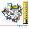 Texas Six-Piece State Magnet Set by Classic Magnets, Includes 6