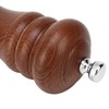 Wooden Pepper Grinder Refillable Rustproof Stainless Steel Core Manual Salt