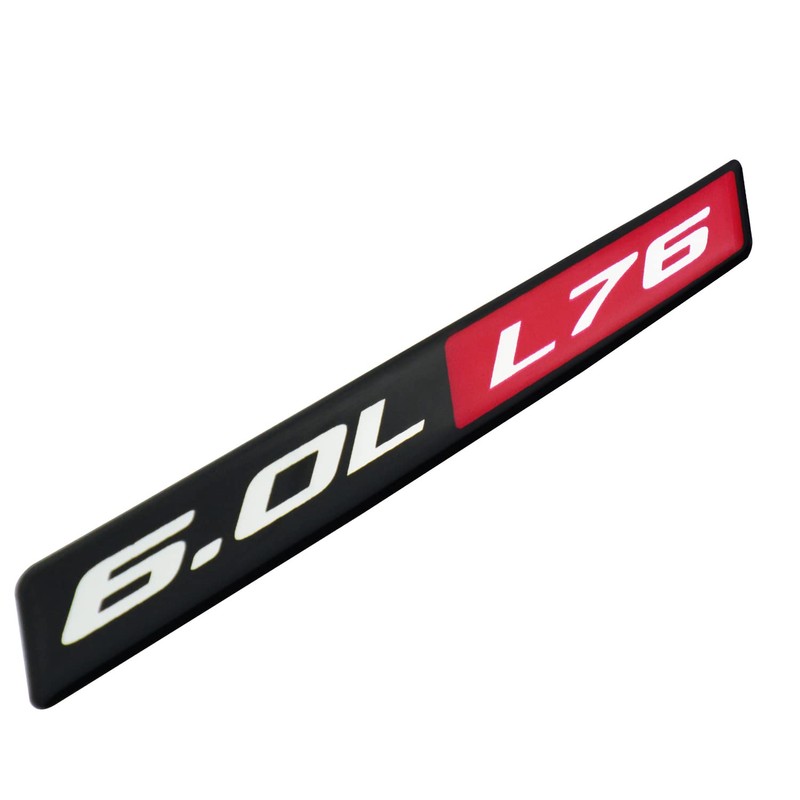 Pair Set G8 6.0L L76 V8 Engine Fender Emblems Badges