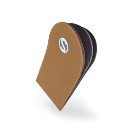 SoleAid Adjust-A-Heel | 3-Layer Adjustable Orthopedic Heel Lift for Heel Pain, Leg Length Discrepancies, Increase Height | Medium (Men 8-11 / Women 10-13)