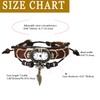 JewelryWe Womens Leather Wristwatch Multi-Layer Bohemia Bracelet Watch Classic Weave