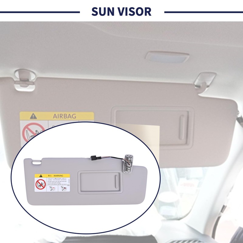 Magimaker Passenger Side Sun Visor Fit for Volkswagen Tiguan 2018