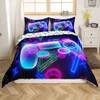 Gamer Bedding Set Games Video Game Bedding Single Size Gamepad