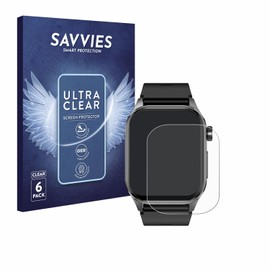 Savvies Pack of 6 Screen Protectors for Knauermann Pro 3 2024 (Rectangular) Screen Protector Film Ultra Transparent