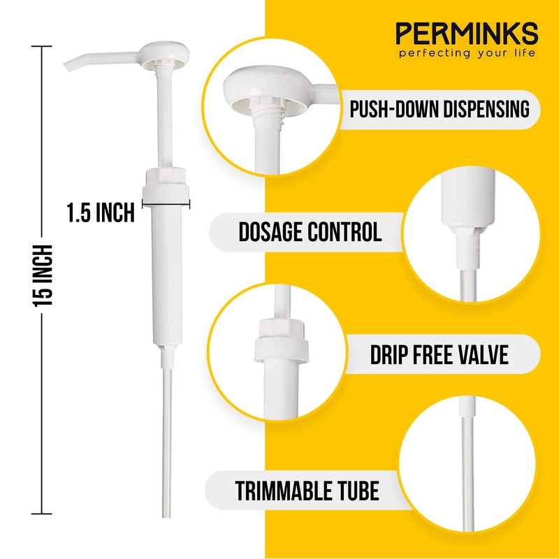 5 Gallon Pump Dispenser - Pump for 5 Gallon Bucket,