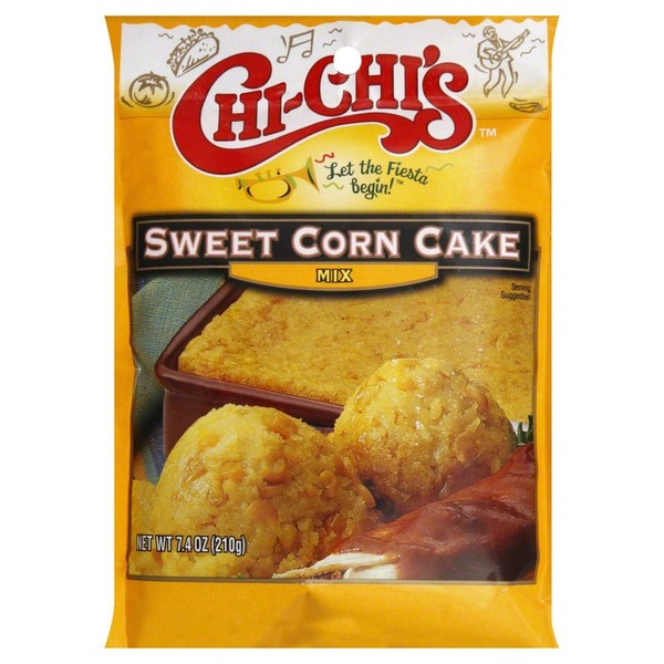 Chi Chi's Sweet Corn Cake Mix 7.4 OZ (Pack of 2)