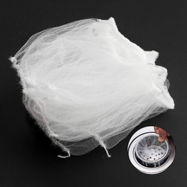 Fest100 disposable kitchen sink filter, anti-clogging bag for kitchen sink garbage net, suitable for kitchen sink, filter food residues, prevent pipeline clogging and breeding of bacteria