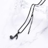 XSMZB Music Note Cremation Jewelry for Ashes Urn Pendant Necklace
